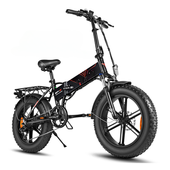 Home 25 20x4" Foldable Fat Tire Electric Bike, 750W, Off-Road & City E-Cycle